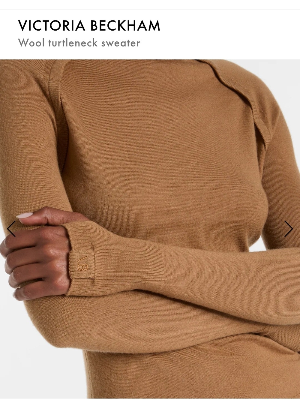 Victoria Beckham Turtleneck Sweater